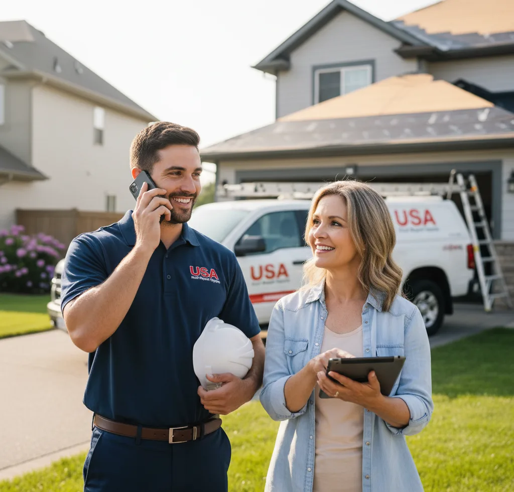 USA Roof Repair Experts customer support in Maple City